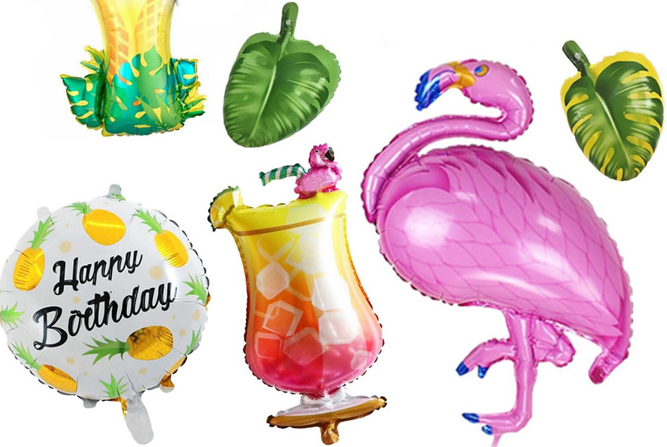 Воздушные шары для гавайской вечеринки